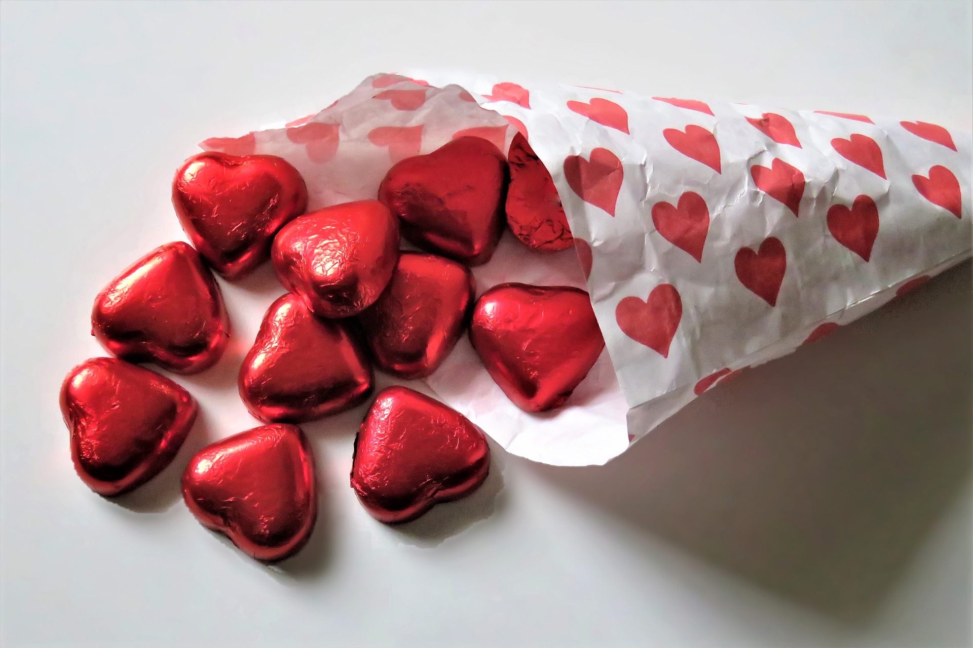 Offrir du chocolat à la Saint Valentin